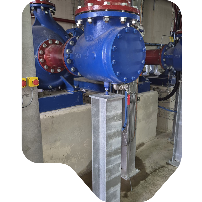 Pump Flange Stress Reduction