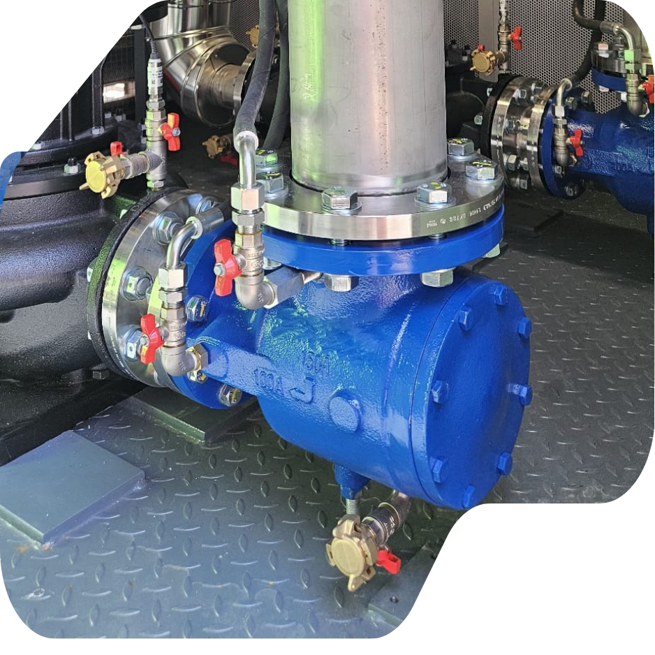 Pressure Port for DP Monitoring